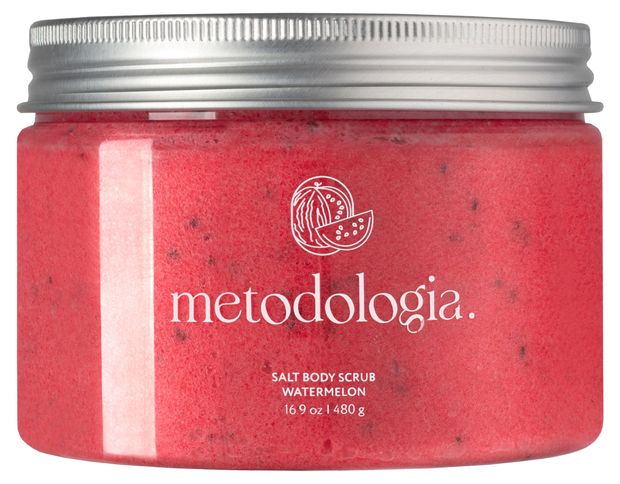 Скраб-детокс для тела соляной Metodologia Арбуз, 480 г
