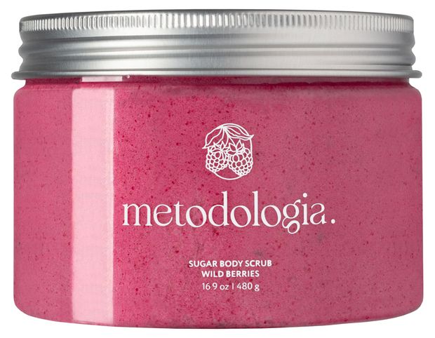 Скраб для тела сахарно-солевой Metodologia Лесная ягода, 480 г