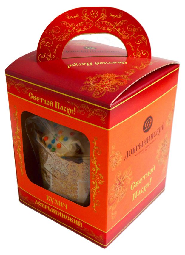 Кулич пасхальный Добрынинский Кекс, 450 г
