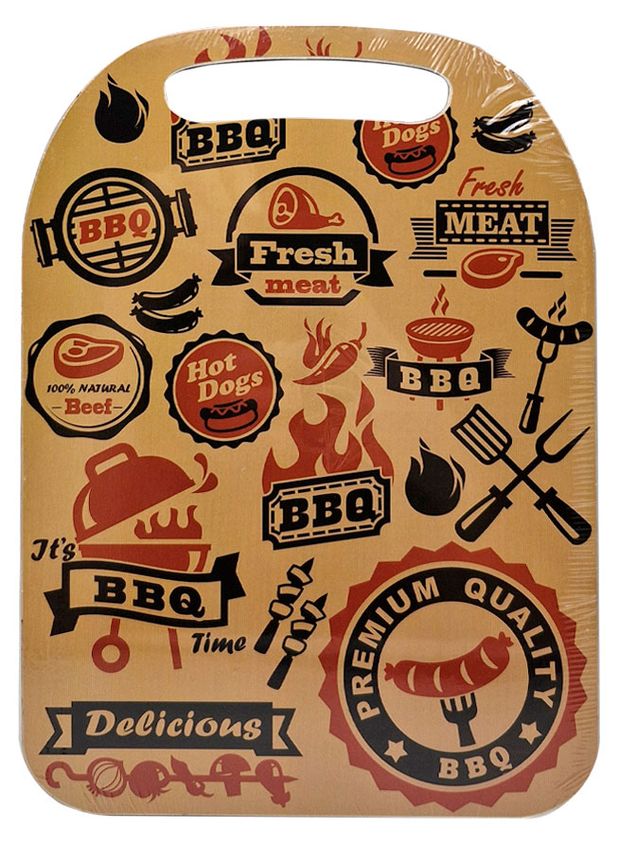 Доска разделочная деревянная Пикник, 29х21,5 см