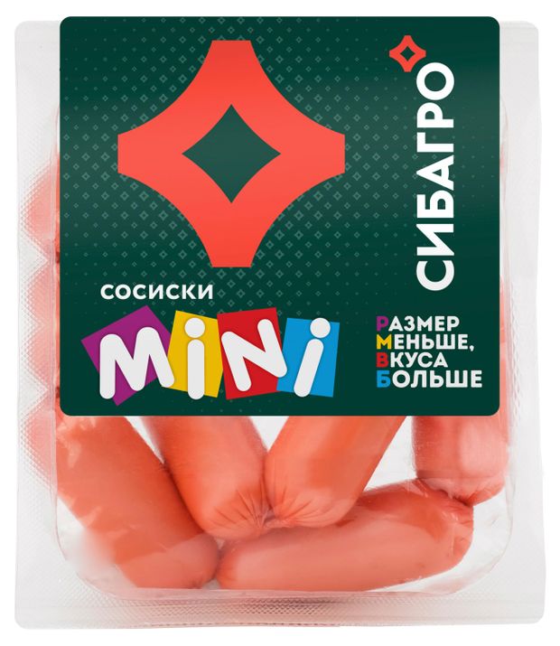 Сосиски СИБАГРО мини, 220 г