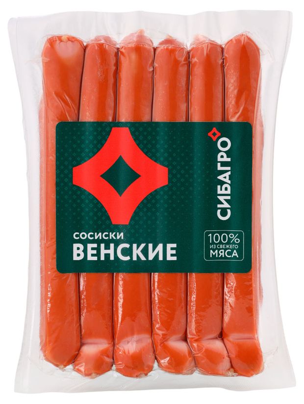 Сосиски СИБАГРО венские, 300 г