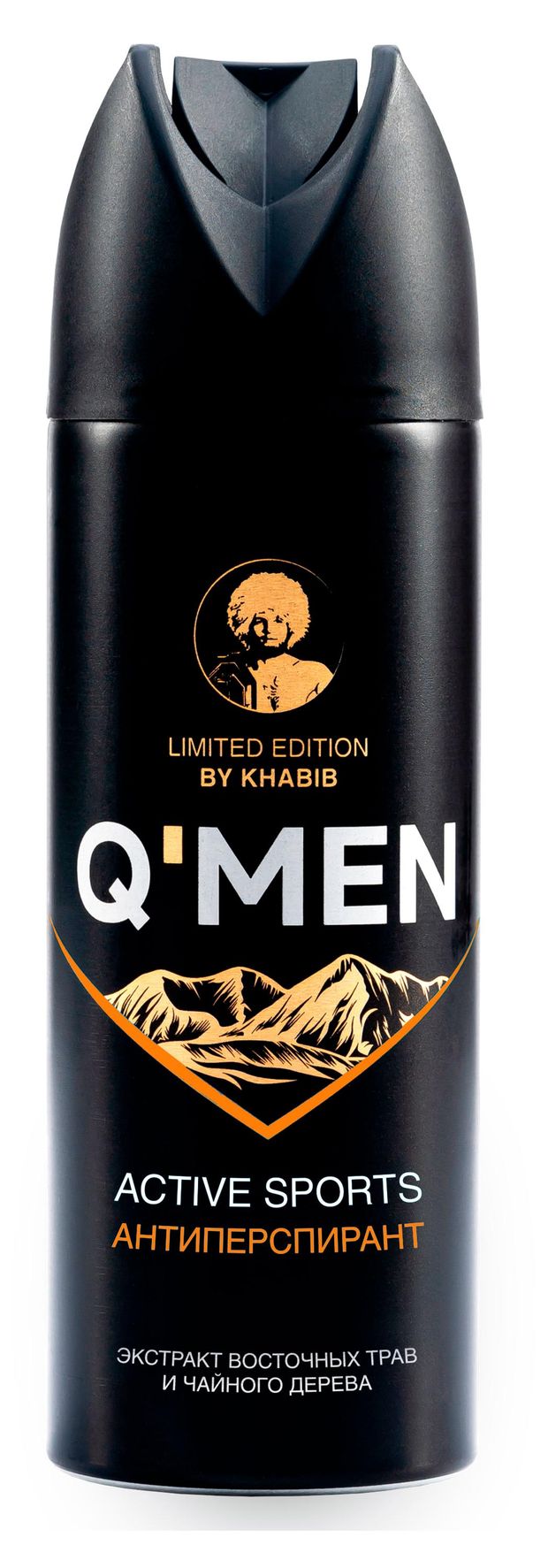 Антиперспирант QMEN Active Sports с экстрактом восточных трав, 200 мл