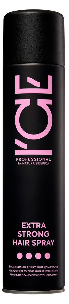 Лак для волос ICE экстра сильная фиксация 300 мл 620₽