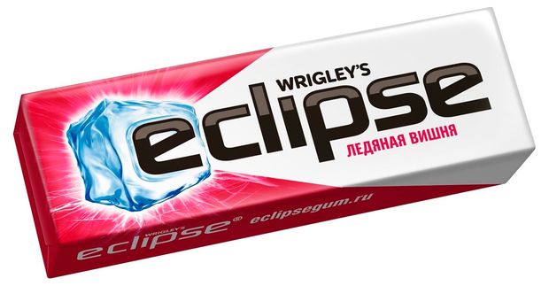 Резинка жевательная Eclipse Ледяная вишня, 13.6 г