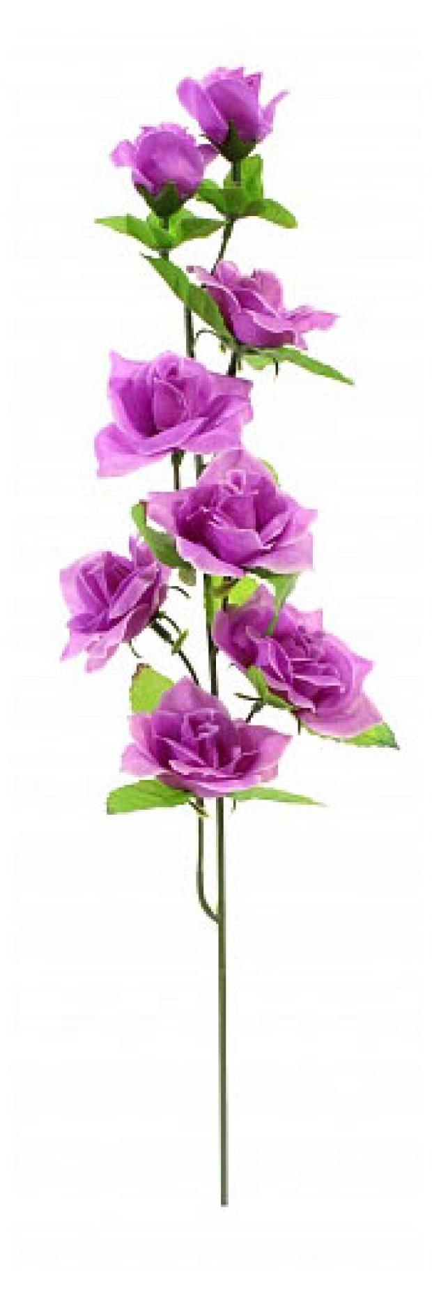 Ветвь Розы Greener искусственная, 46 см в ассортименте