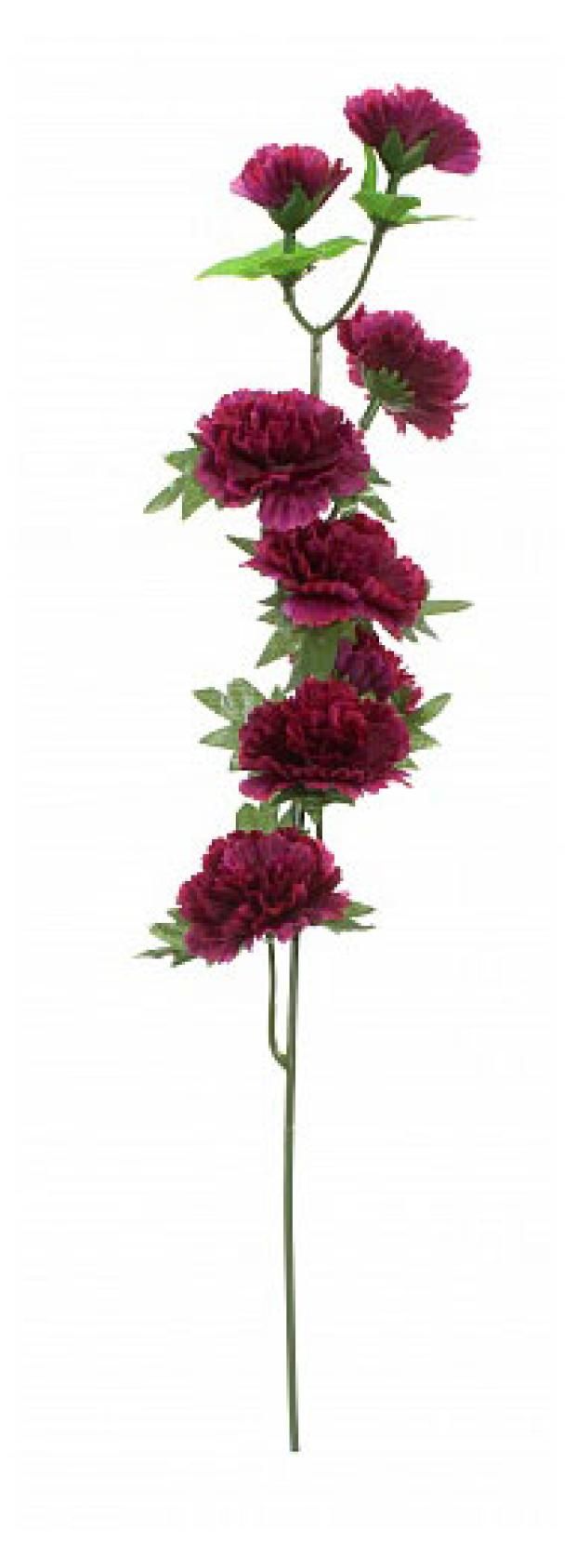 Ветвь гвоздики Greener искусственная, 46 см в ассортименте