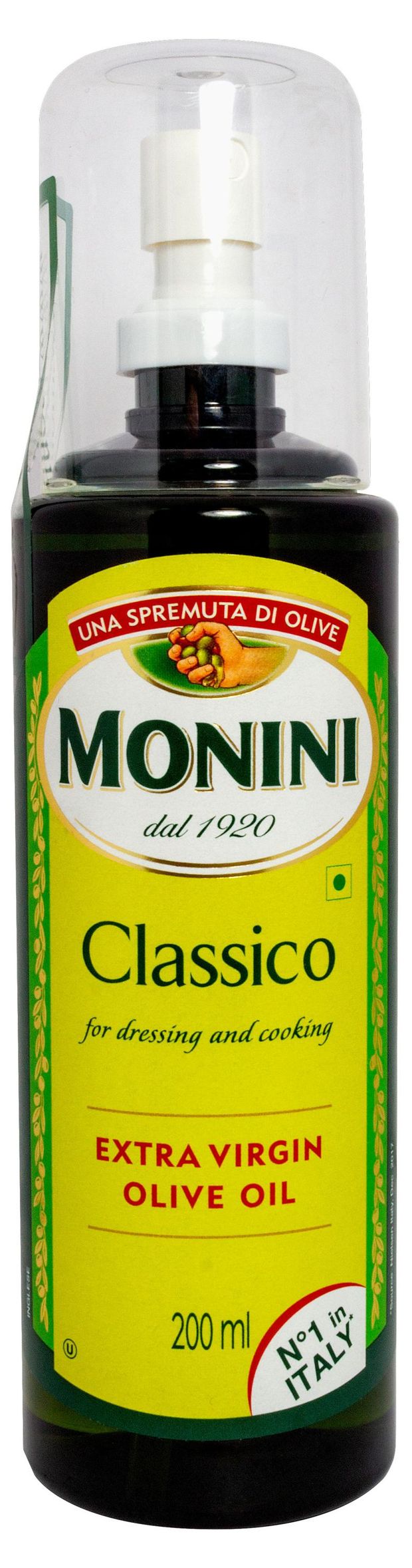 Масло оливковое Monini Classico нерафинированное extra virgin 200 мл 916₽