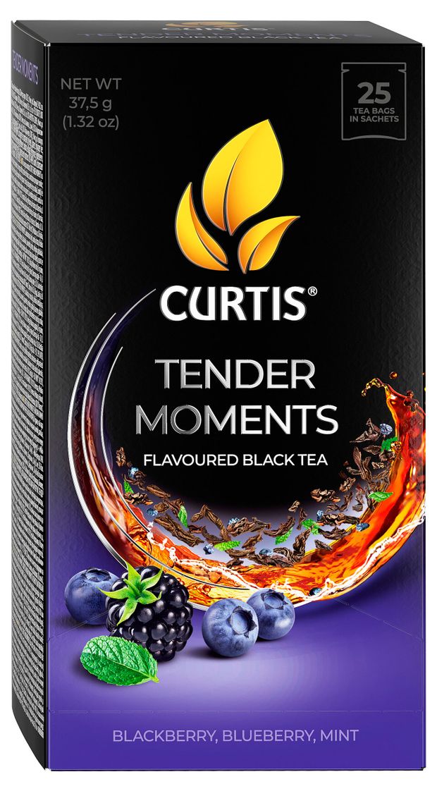 Чай черный CURTIS Tender Moments, 25х2 г