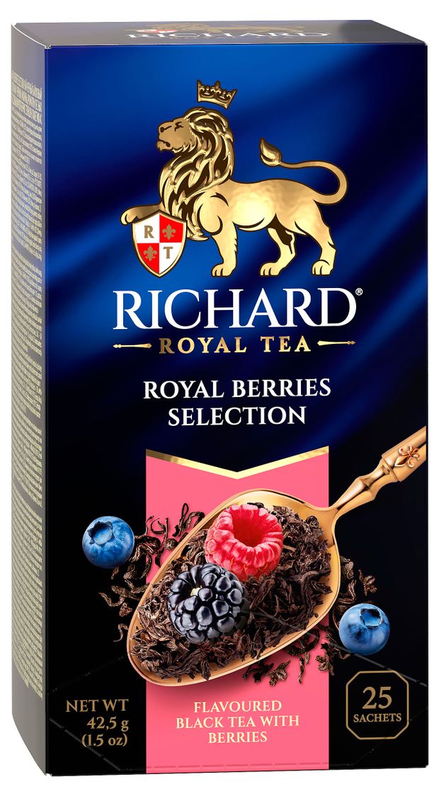 Чай черный RICHARD Royal Berries Selection 25х2 г 110₽