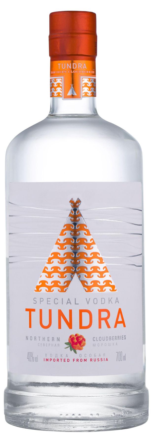 Водка Tundra Северная морошка Россия, 0,7 л