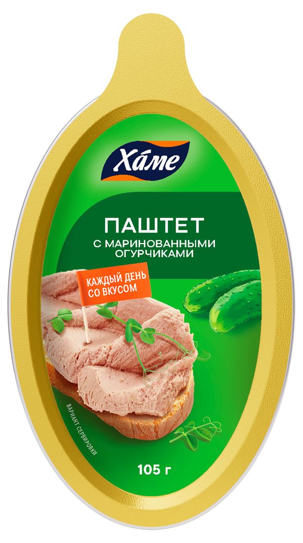 Паштет Hame с огурцами 105 г 95₽