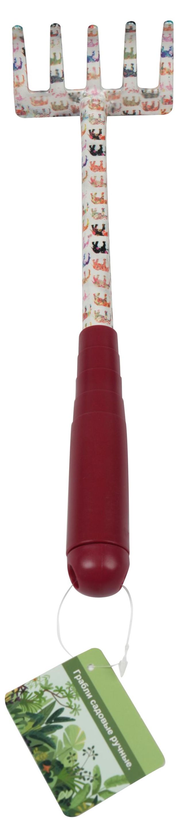 Грабли садовые с принтом 31х86х7 см 190₽