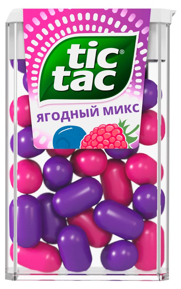 Драже освежающее Tic Tac Ягодный микс Ирландия, 16 г