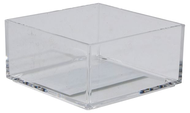 Органайзер-лоток Actuel прозрачный маленький, 9,6x9,6x4,8 см