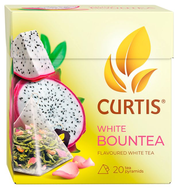 Чай белый Curtis White Bountea ароматизированный в пирамидках, 20х2.9 г