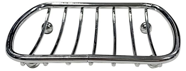 Мыльница Actuel металлическая, 12x8x2,5 см