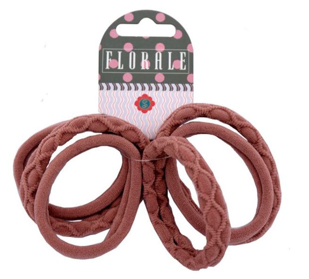 Набор резинок для волос Florale, 6 шт