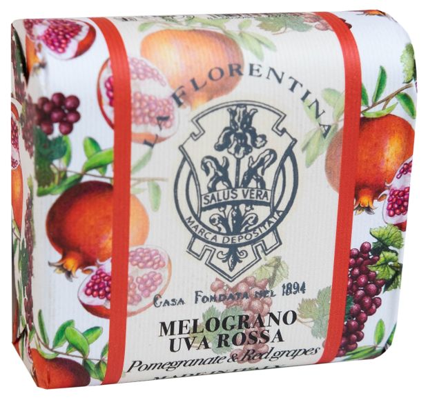 Мыло La Florentina гранат Италия, 106 г