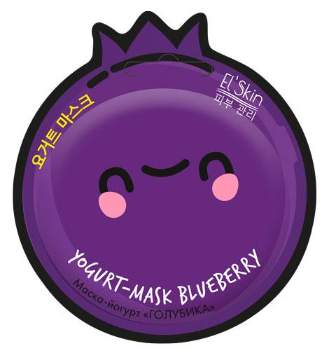 Маска-йогурт для лица Elskin Голубика, 10 г