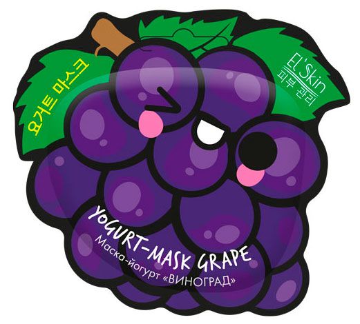 Маска-йогурт для лица Elskin Виноград 10 г 115₽