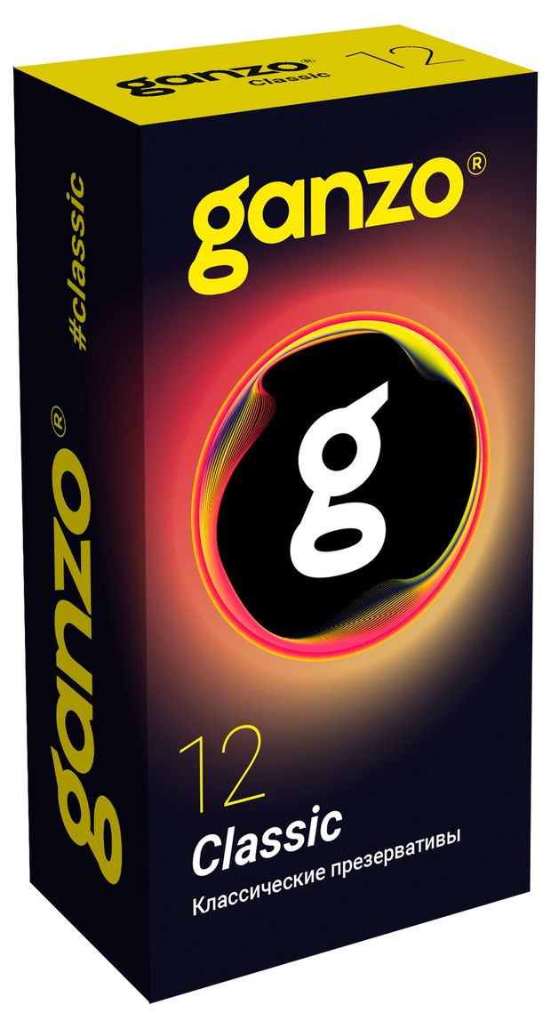 Презервативы Ganzo классические, 12 шт