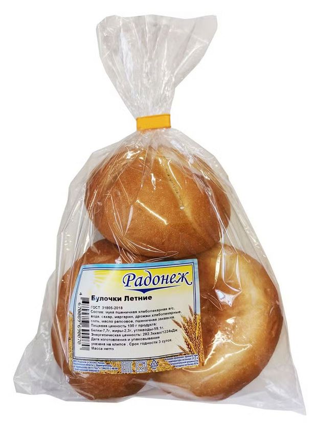 Булочки Радонеж Летние, 160 г