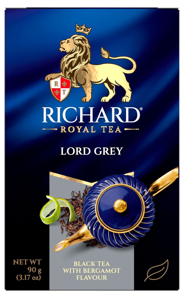 Чай черный Richard Lord Grey листовой 90 г 150₽