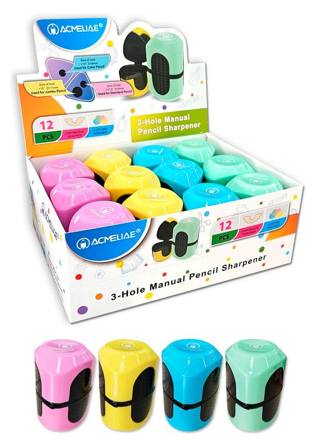 Точилка ACMELIAE с контейнером 1 шт в ассортименте 70₽