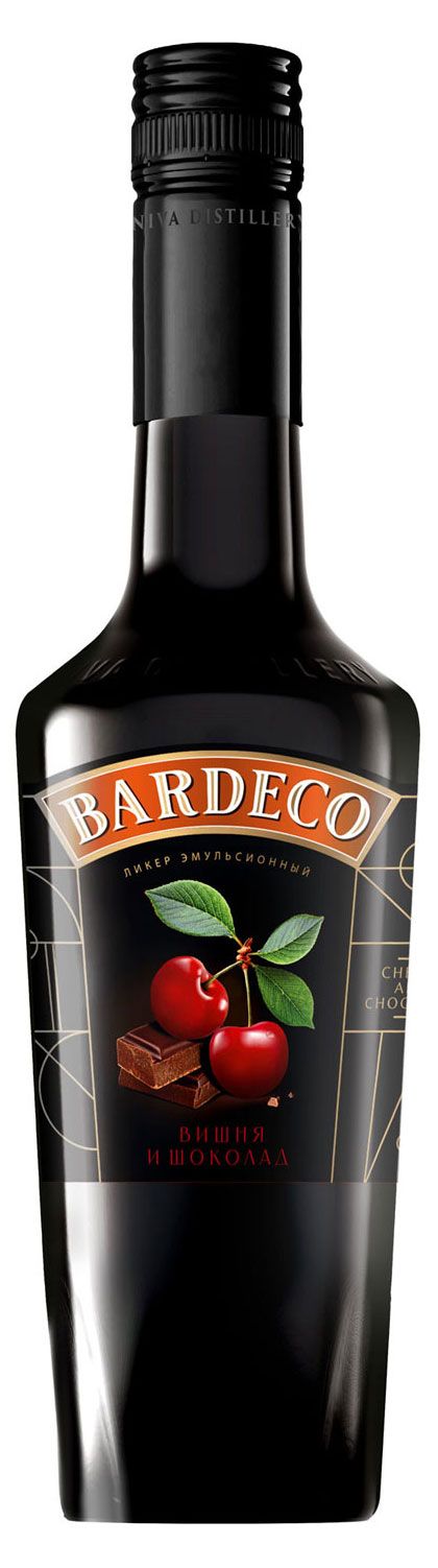 Ликер Bardeco Вишня шоколад Россия, 0,5 л