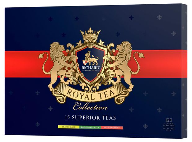  Чайный набор Richard Royal Tea Collection ассорти, 225 г