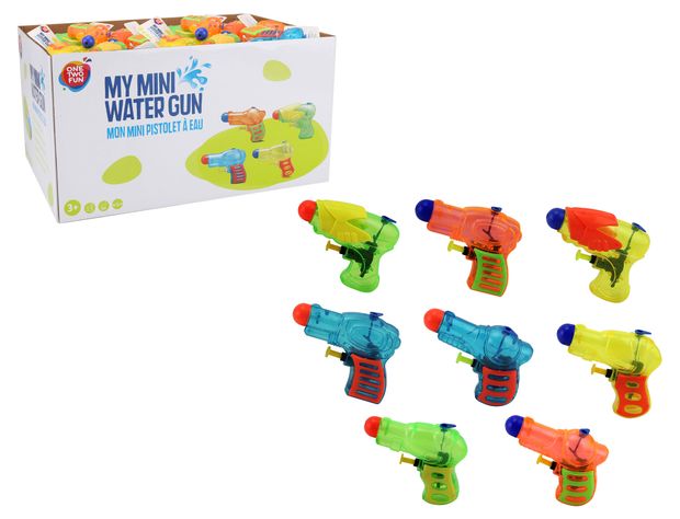 Водный пистолет ONE TWO FUN мини, 1 шт в ассортименте