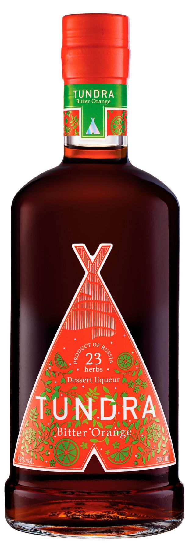 Ликер Tundra Bitter Orange десертный Россия, 0,5 л