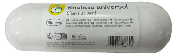 Сменный валик поролон, 180 мм