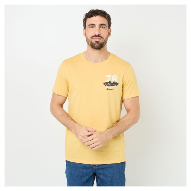 Футболка мужская InExtenso желтая