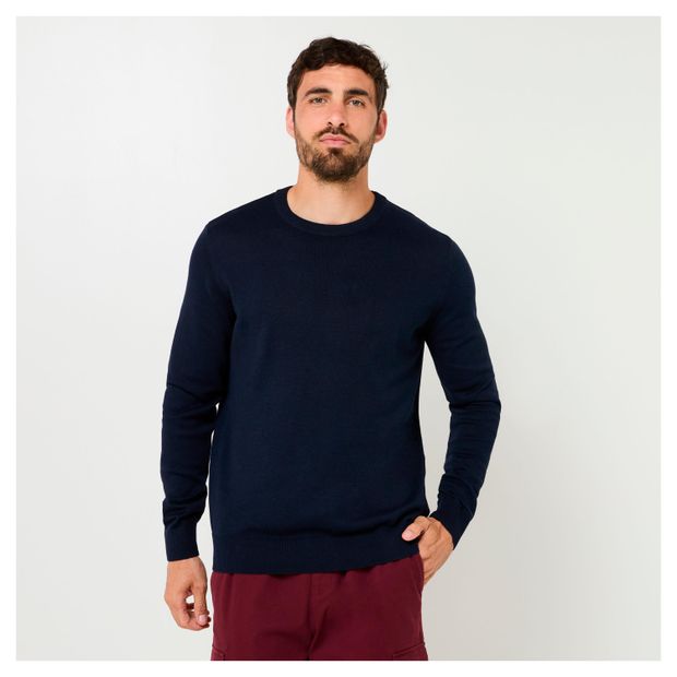 Пуловер мужской InExtenso синий