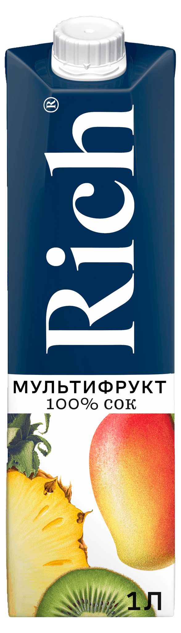 Сок Rich Мультифрукт 1 л 270₽