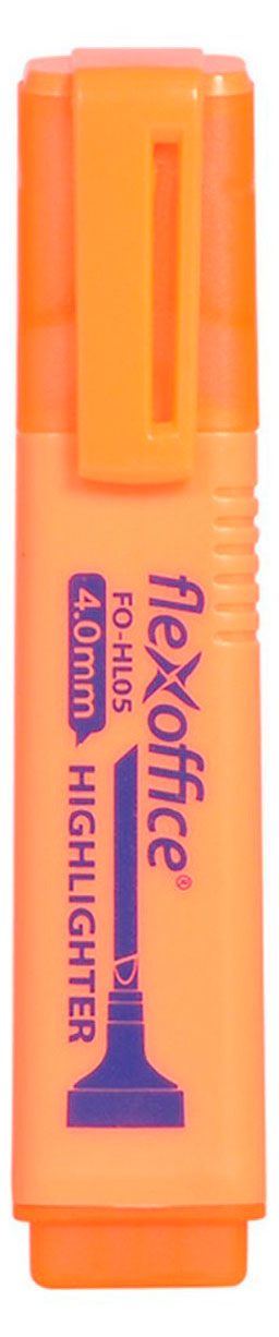 Текстовыделитель Flexoffice оранжевый 4 мм 1 шт 50₽