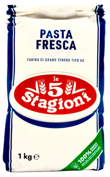 Мука пшеничная Le5 Stagioni Паста фреска мягких сортов пшеницы, 1 кг