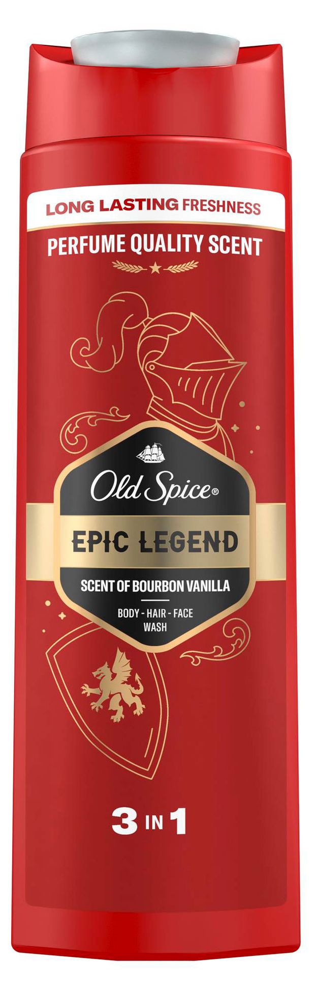 Гель для душа Old Spice 3в 1 Epic Legend, 400 мл
