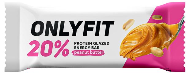 Батончик протеиновый Onlyfit арахисовая паста, 40 г
