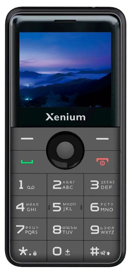 Мобильный телефон Philips Xenium X700 черный