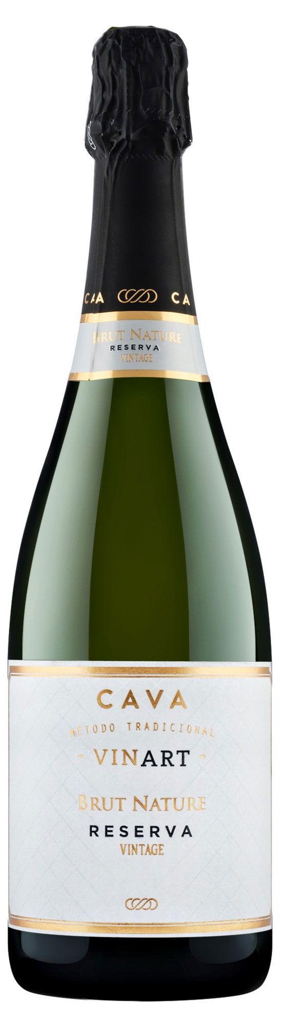 Игристое вино Vinart Cava Vintage белое брют Испания, 0,75 л