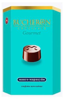 Конфеты шоколадные BUCHERON Gourmet манго-маракуйя, 130 г