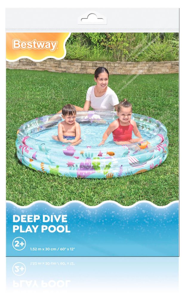 Бассейн детский BESTWAY Deep Dive 152x30 см 1000₽