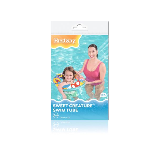 Круг надувной BESTWAY Sweet Creature 56 см в ассортименте 100₽