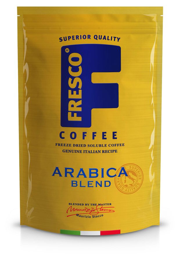   Ашан Кофе растворимый Fresco Arabica Blend сублимированный, 190 г