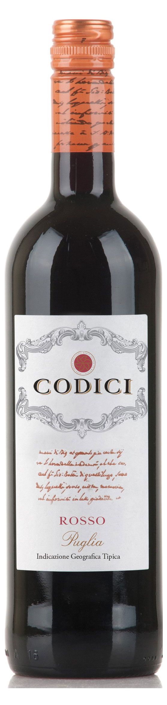 Вино Codici красное полусухое Италия, 0,75 мл