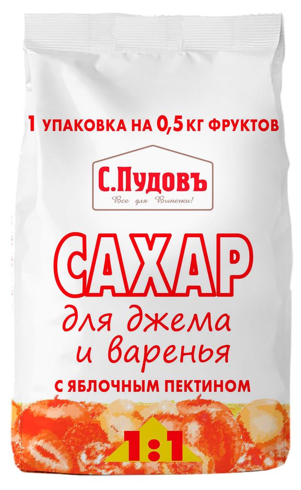 Сахар для джема СПудовъ 1 к 1 500 г 480₽