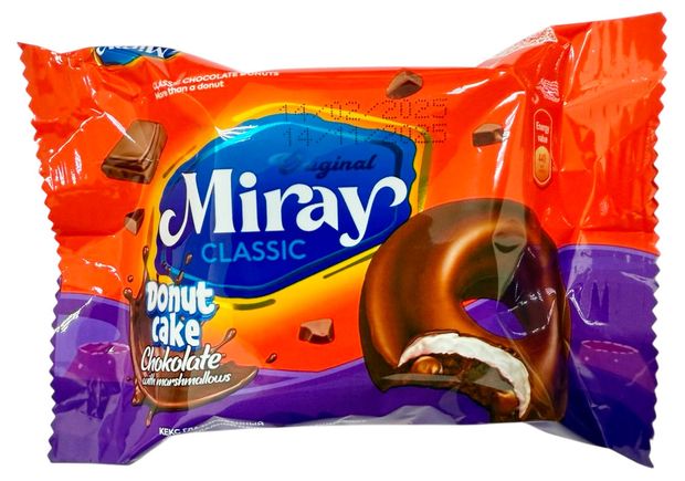 Кекс Miray Donut cake с маршмеллоу, 30 г